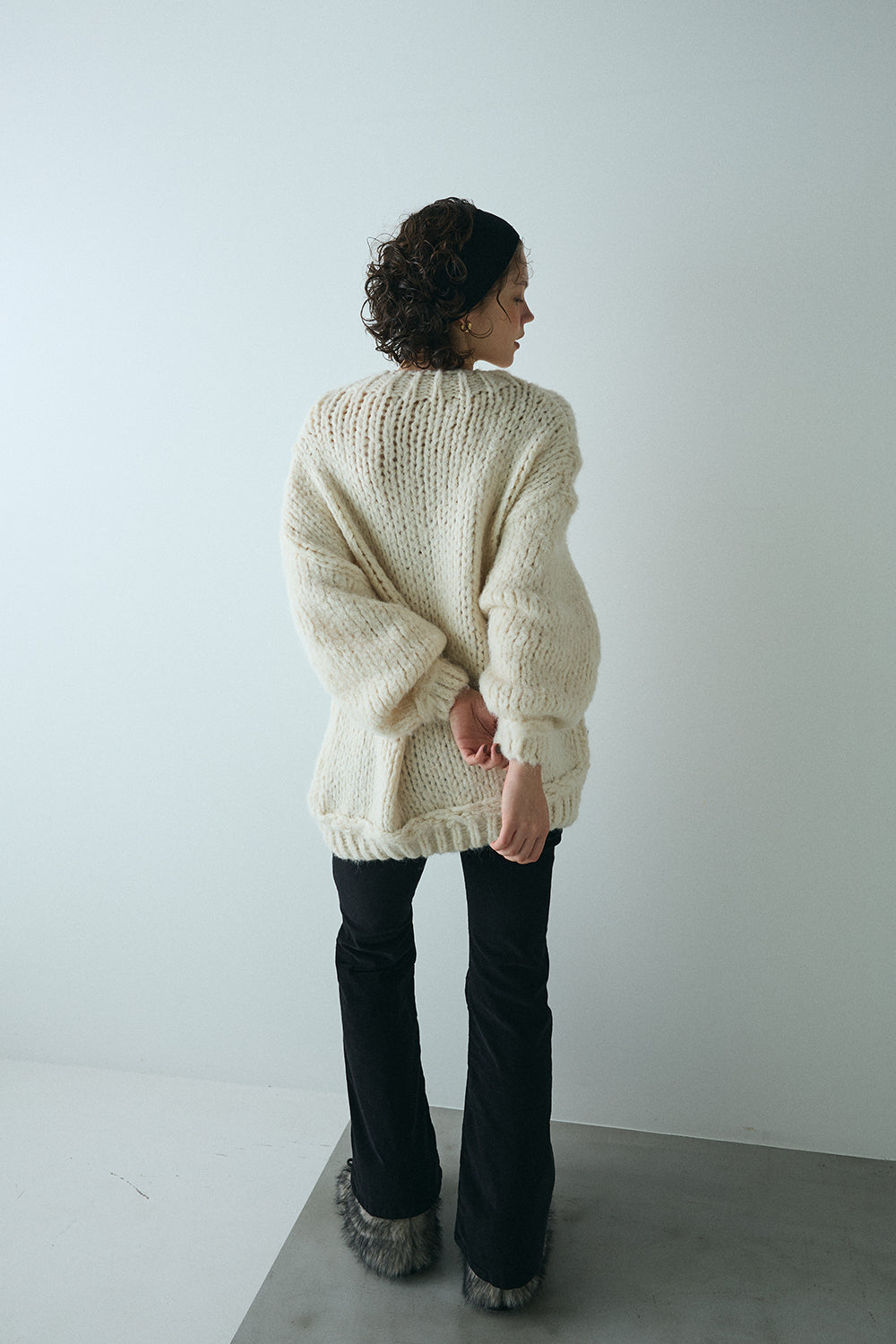 【予約：12月中旬】Chunky Cable Knit／60251109044