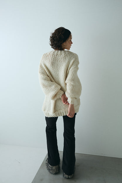 【予約：12月中旬】Chunky Cable Knit／60251109044