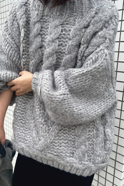 【予約：12月中旬】Chunky Cable Knit／60251109044