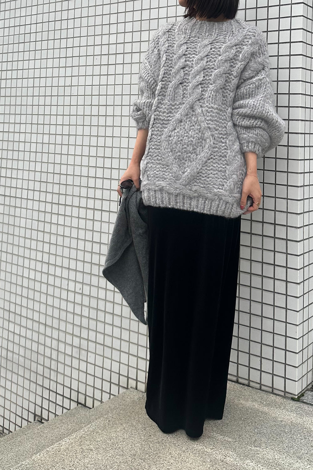 【予約：12月中旬】Chunky Cable Knit／60251109044