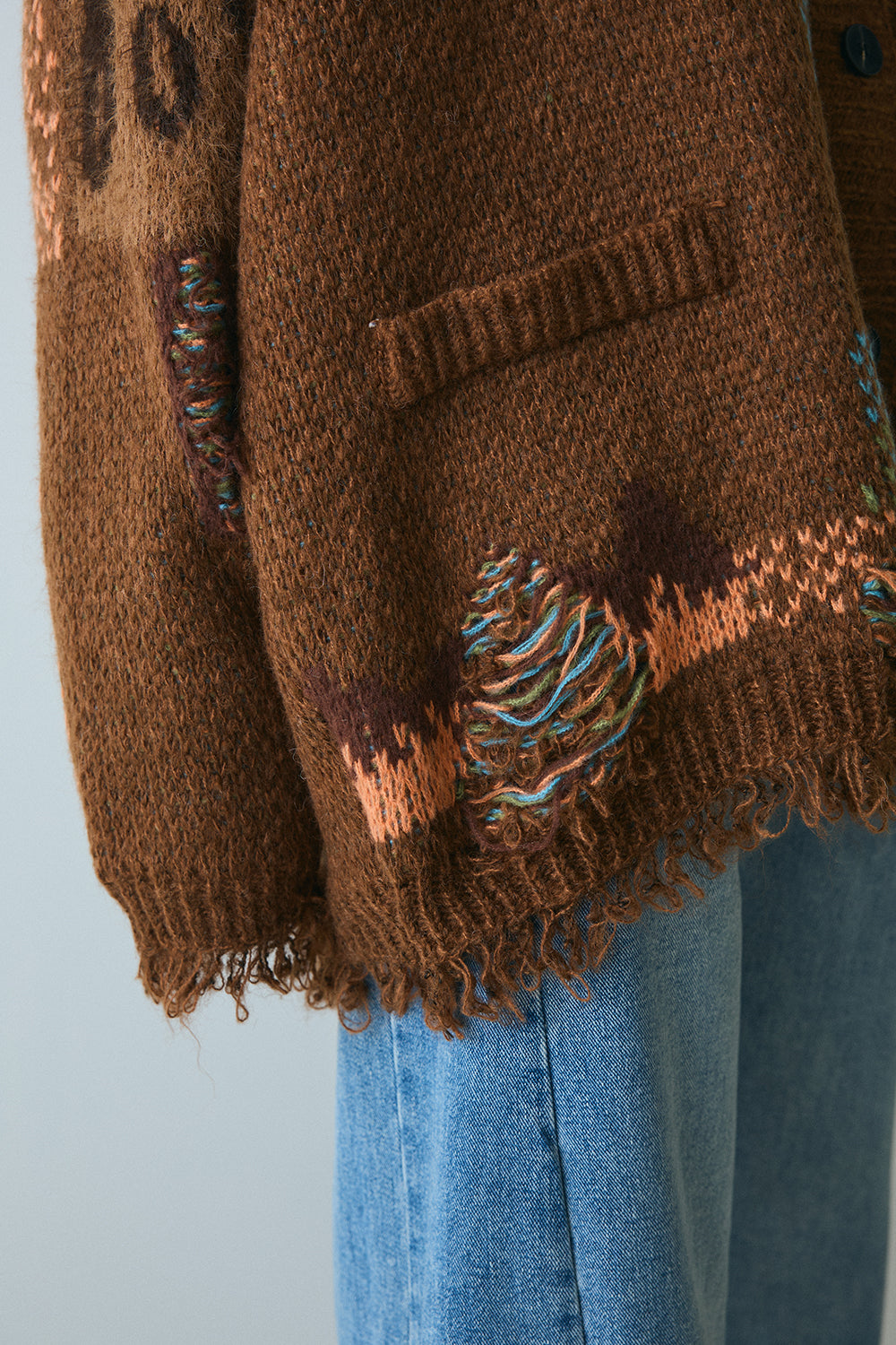 【予約：12月中旬】Overfit Leopard Cardigan／60251109046