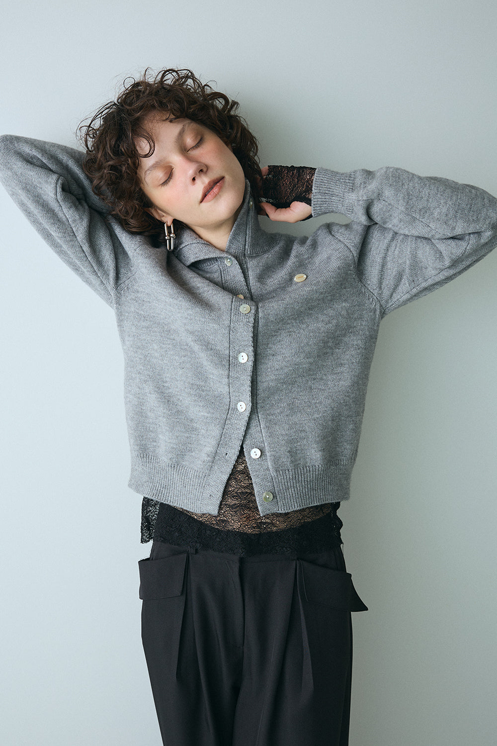 【予約：1月下旬〜2月上旬】Wool Knit Set-up／60251109047