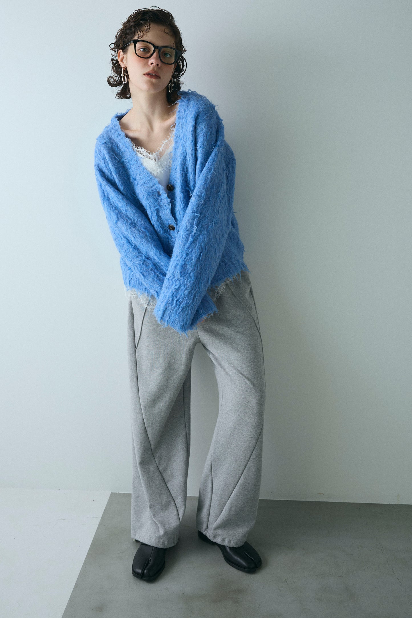 【予約：1月下旬〜2月上旬】Curved Sweat Pants／60251003027