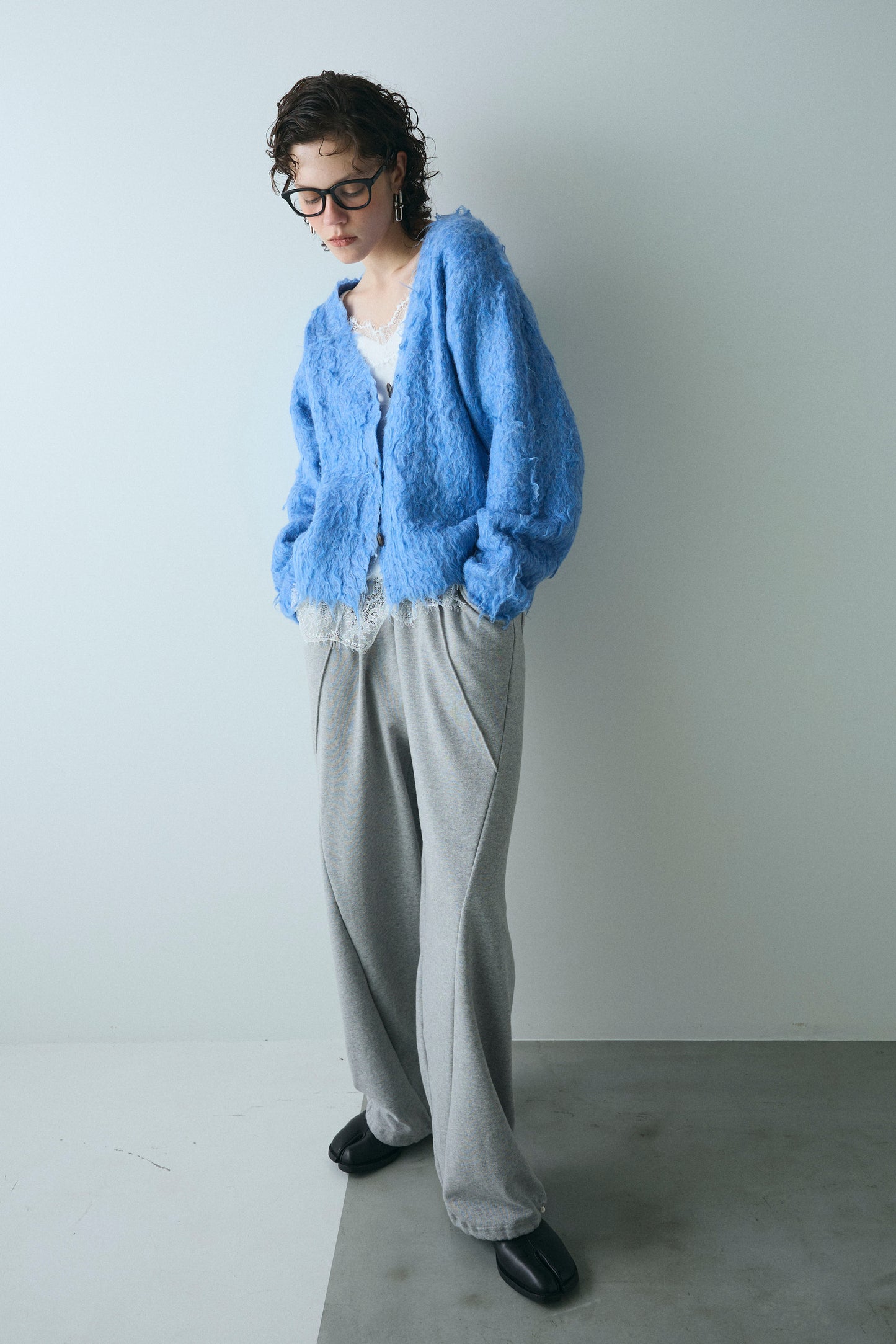 【予約：1月下旬〜2月上旬】Curved Sweat Pants／60251003027