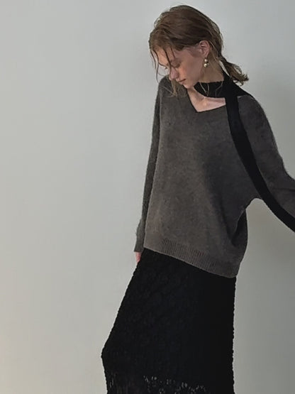 【予約：11月中旬】Fluffy Essential Knit／60251009015