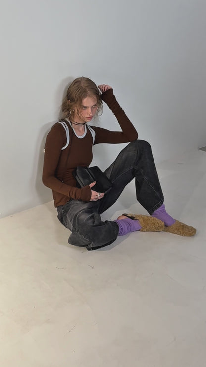 【予約：11月中旬】Piping Layered Tops／60251008008