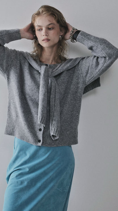 【予約：1月下旬〜2月上旬】Layered Knit Ensemble／60251009017