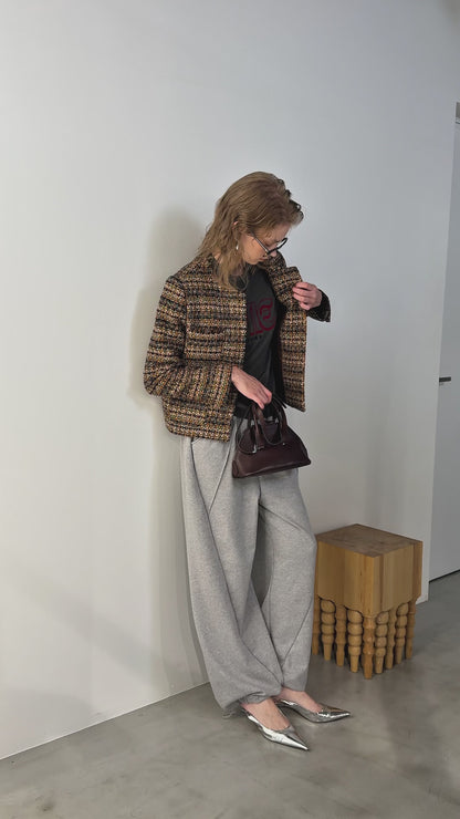 【予約：11月中旬】Mixed Tweed Jacket／60251004001