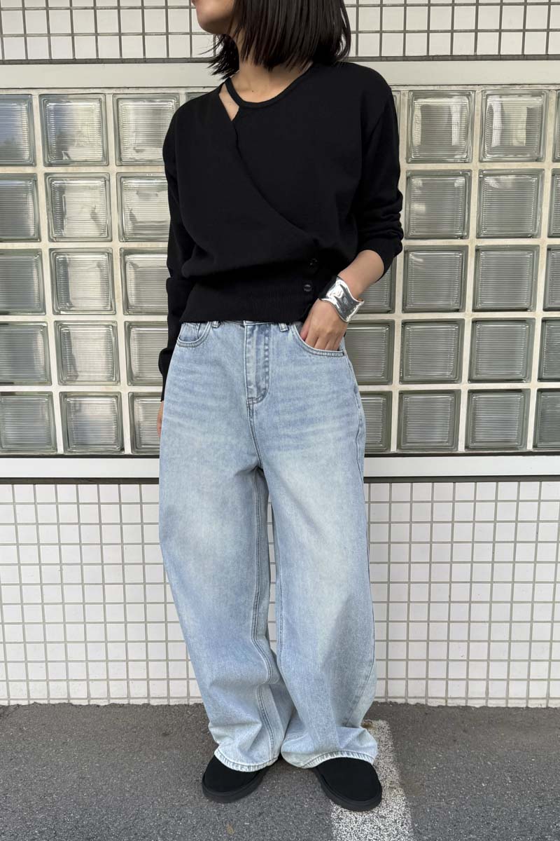 【予約：1月下旬〜2月上旬】Wide Denim／60251003026