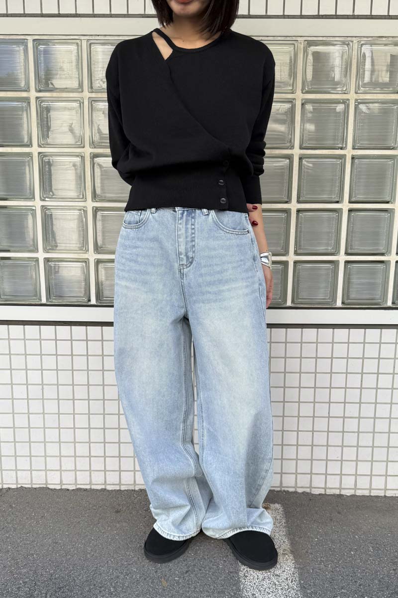 【予約：1月下旬〜2月上旬】Wide Denim／60251003026