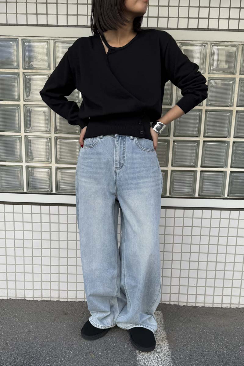 【予約：1月下旬〜2月上旬】Wide Denim／60251003026