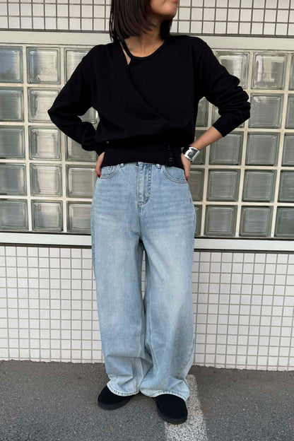 【予約：1月下旬〜2月上旬】Wide Denim／60251003026